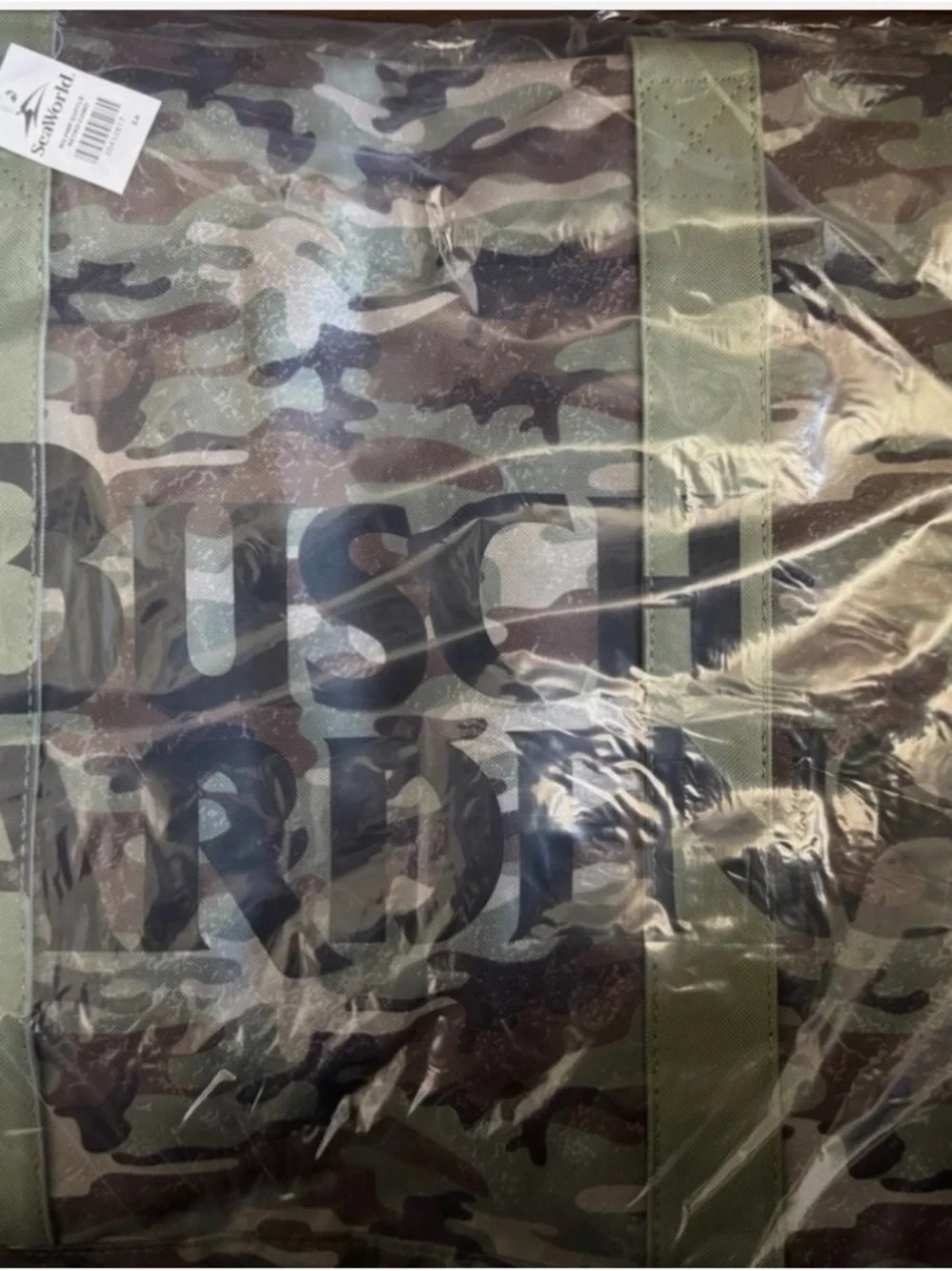 Camo Duffel Bag - Olive Straps
